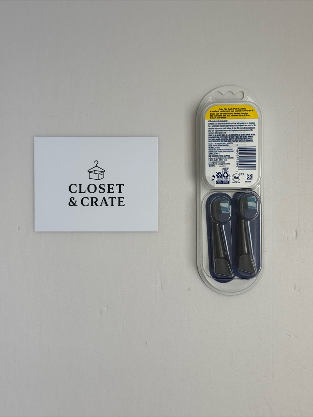 NWT Oral-B iO Ultimate Clean Replacement Brush Heads Black 2-Pack